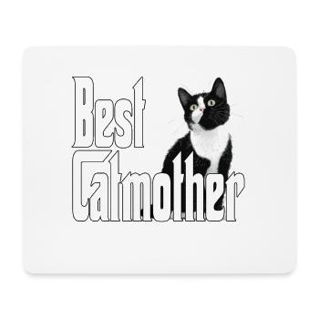 Chat Maman Meilleur Catmother Jamais Fou Chat Mère Kitty - Tapis de souris (format paysage) - blanc - Devant