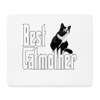 Chat Maman Meilleur Catmother Jamais Fou Chat Mère Kitty - Tapis de souris (format paysage) - blanc - Devant