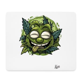 Der immer berauschte Wald-Goblin - Mousepad (Querformat) - Weiß - Vorne
