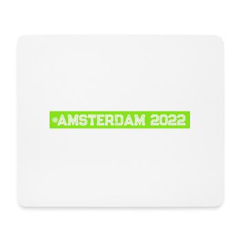 Amsterdam 2022 - Mouse Pad (horizontal) - white - Front