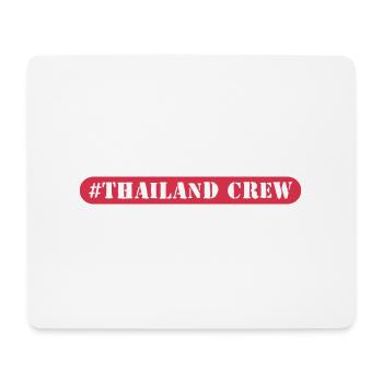 Thailand Crew - Mousepad (Querformat) - Weiß - Vorne