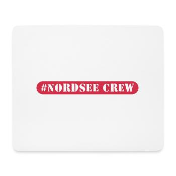 Nordsee Crew - Mousepad (Querformat) - Weiß - Vorne