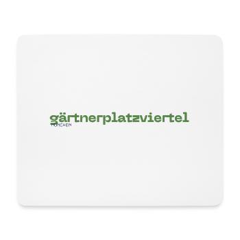 Gärtnerplatzviertel Munich district - Mouse Pad (horizontal) - white - Front