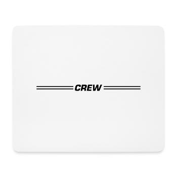 Crew Linie - Mousepad (Querformat) - Weiß - Vorne