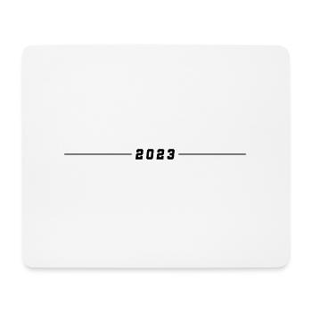 2023 year - Mouse Pad (horizontal) - white - Front