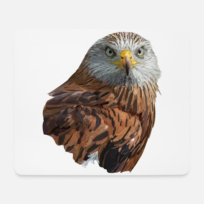 Echter Milan - Mousepad (Querformat) - Weiß