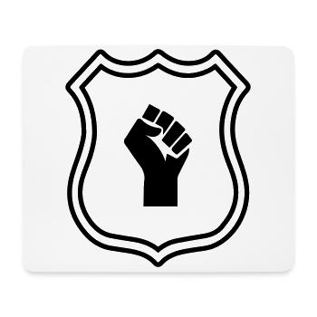 Hand Coat of Arms - Mouse Pad (horizontal) - white - Front