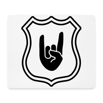 Symbole des armoiries du parti - Tapis de souris (format paysage) - blanc - Devant