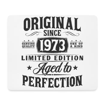 Born in 1973 Vintage Birthday Gift - Mouse Pad (horizontal) - white - Front