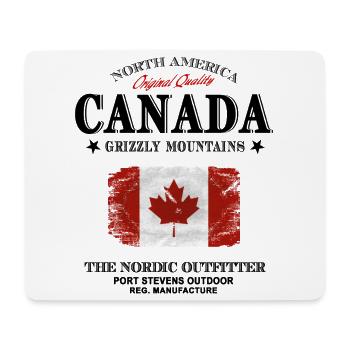 Kanada - Maple Leaf - Canada - Mouse Pad (horizontal) - white - Front