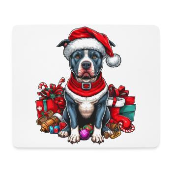 Pitbull Christams Gifts - Mouse Pad (horizontal) - white - Front