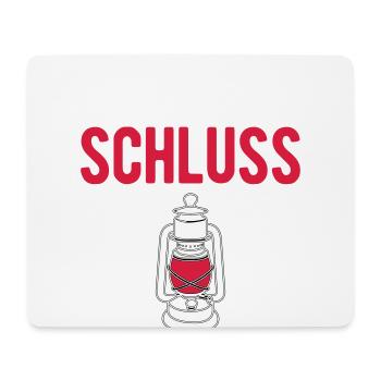 Joggen das beste kommt immer zum schluss - Mousepad (Querformat) - Weiß - Vorne