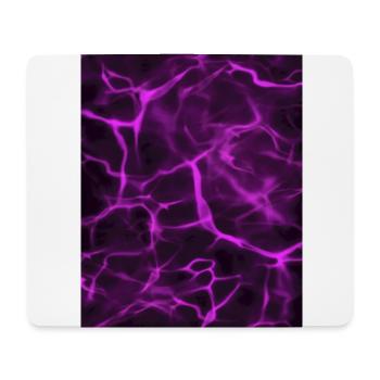 Lila Marmor Zusammenfassung - Mousepad (Querformat) - Weiß - Vorne