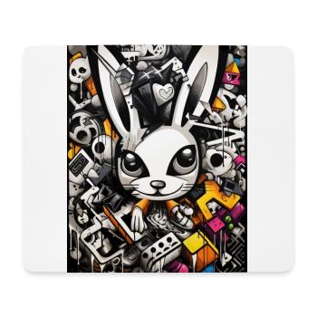 [MR] Sexy Rabbit - Mouse Pad (horizontal) - white - Front