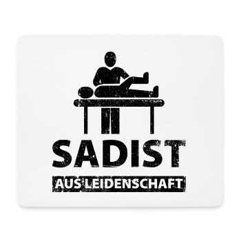 Physiotherapeut Humorvoll Geschenk Spruch Lustig - Mousepad (Querformat) - Weiß - Vorne
