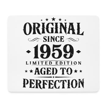 Original 1959 Jahrgang Geburtstag Geschenk - Mousepad (Querformat) - Weiß - Vorne