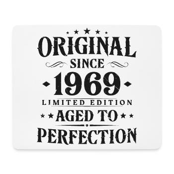 Original 1969 Vintage Birthday Gift - Mouse Pad (horizontal) - white - Front