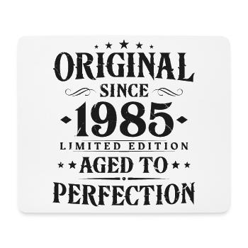 Original 1985 Vintage Birthday Gift - Mouse Pad (horizontal) - white - Front
