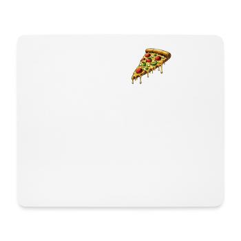 Pizza Cartoon Schmelzender Käse Lustiges Pocket - Mousepad (Querformat) - Weiß - Vorne