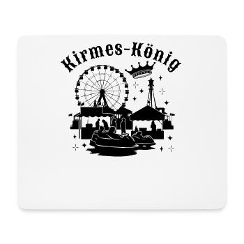 Kirmeskönig Jahrmarkt Volksfest Rummelplatz - Mousepad (Querformat) - Weiß - Vorne
