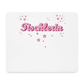 Tischler Abschluss-Geschenk Tischlerin - Mousepad (Querformat) - Weiß - Vorne