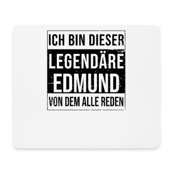 Je suis cette légende pour Edmund - Tapis de souris (format paysage) - blanc - Devant