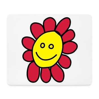 Ich bin eine Blume - Mousepad (Querformat) - Weiß - Vorne
