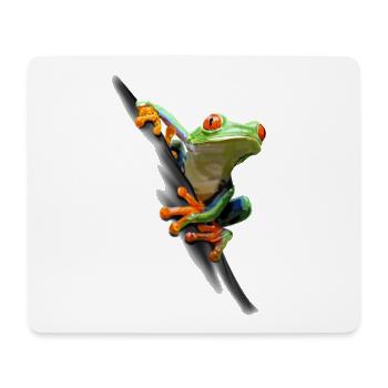 Frog - Mouse Pad (horizontal) - white - Front