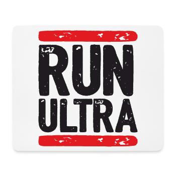 Run Ultra - Tapis de souris (format paysage) - blanc - Devant