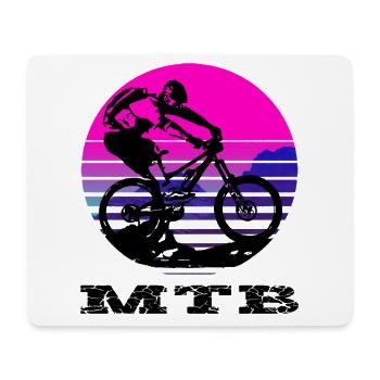 Mtb - Mouse Pad (horizontal) - white - Front
