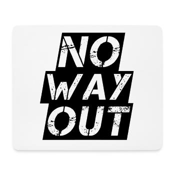 No Way Out: No Way Out - Mouse Pad (horizontal) - white - Front