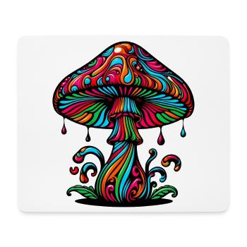 Fungo Funghi Pilze Pilze - Mousepad (Querformat) - Weiß - Vorne