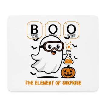 Halloween Ghost Scientist Drôle Enseignant Et Enfants - Tapis de souris (format paysage) - blanc - Devant