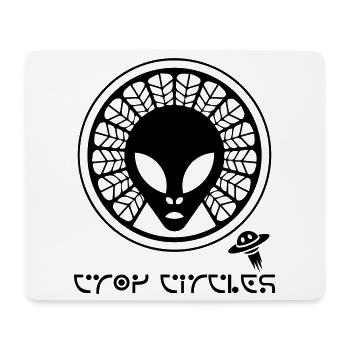 Uralter außerirdischer Kornkreis - Mousepad (Querformat) - Weiß - Vorne