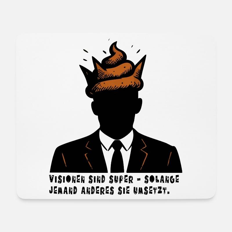 Visions are great! - Mouse Pad (horizontal) - white