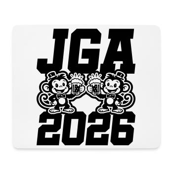 Jga 2026 Bachelor Party Monkeys - Mouse Pad (horizontal) - white - Front