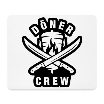 Döner Crew - Mousepad (Querformat) - Weiß - Vorne