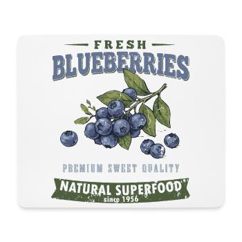 Vintage Blaubeer Shirt, Sweet Blueberry Style - Mouse Pad (horizontal) - white - Front