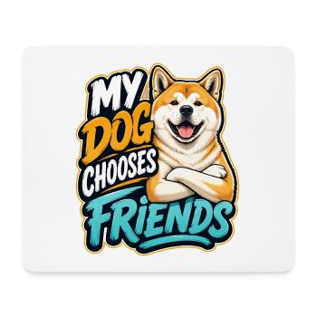 Akita - Mouse Pad (horizontal) - white - Front