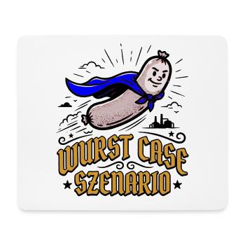 Wurst Case Szenario - Rette das Volksfest - Mousepad (Querformat) - Weiß - Vorne