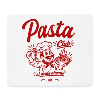 Pasta Club - Mousepad (Querformat) - Weiß - Vorne