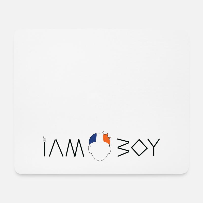 I am a New Yorker boy - Mouse Pad (horizontal) - white