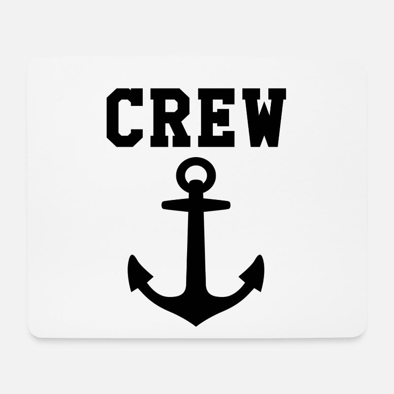 Boot Segeln Skipper Schiff Motorboot Captain Crew - Mousepad (Querformat) - Weiß