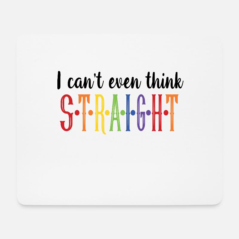 Pride shirt - Mouse Pad (horizontal) - white