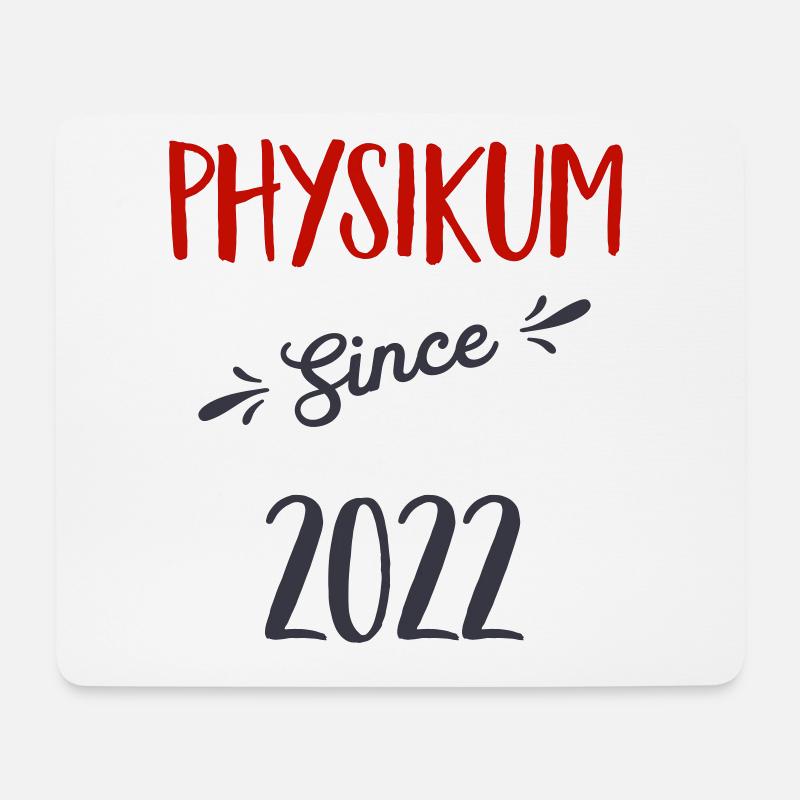 physikum since 2022 - Mousepad (Querformat) - Weiß