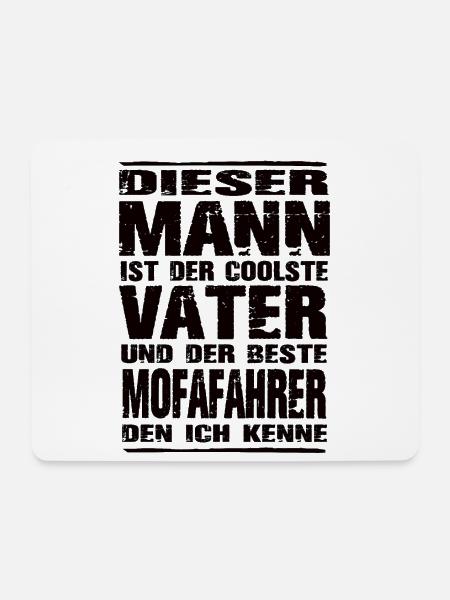 Mofa - Mousepad (Querformat) - Weiß