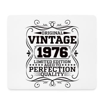 Vintage 1976 Original Limited Edition - Mouse Pad (horizontal) - white - Front