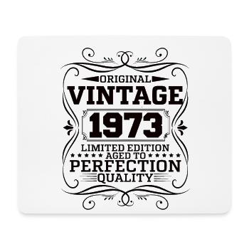 Vintage 1973 Original Limited Edition - Mousepad (Querformat) - Weiß - Vorne