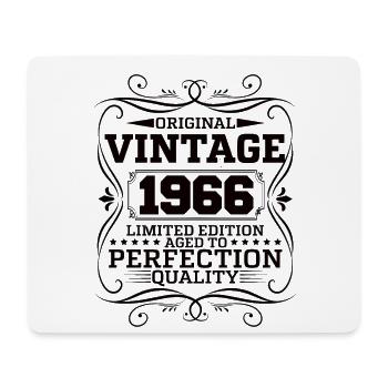 Vintage 1966 Édition Limitée Originale - Tapis de souris (format paysage) - blanc - Devant