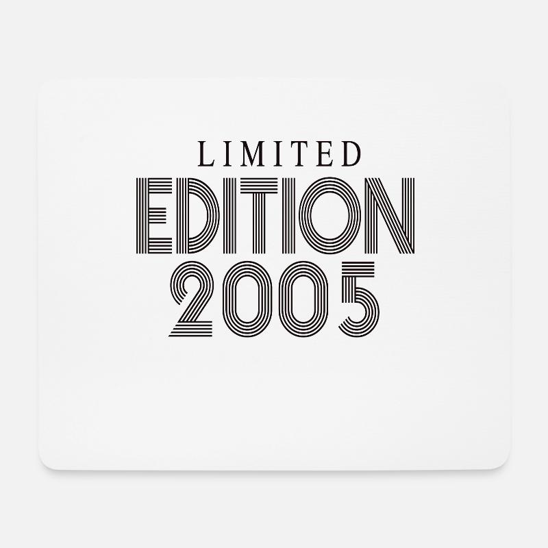 Limited Edition 2005 - Mousepad (Querformat) - Weiß